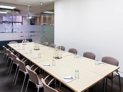 Renew room with boardroom set up