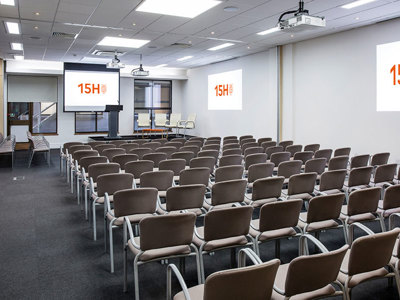 15Hatfields conference room with theatre-style seating