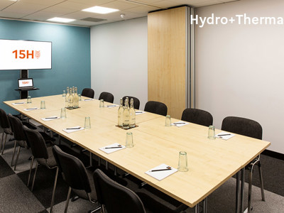 Hydro and Thermal rooms with boardroom layout