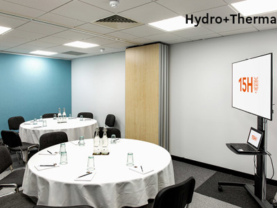 Hydro and Thermal rooms with cabaret layout