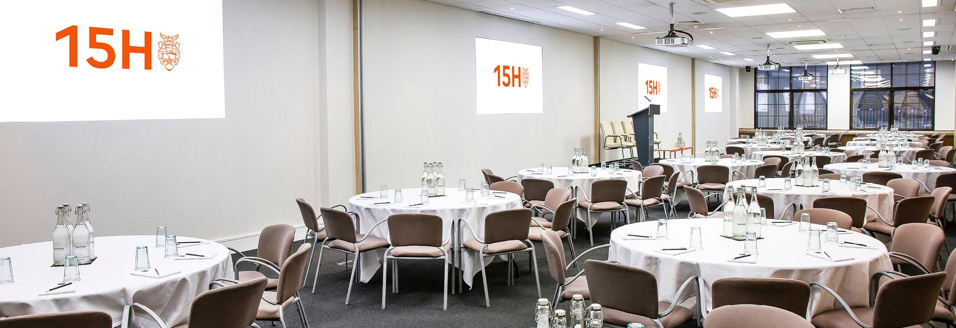 Photo of flexible event space at 15Hatfields