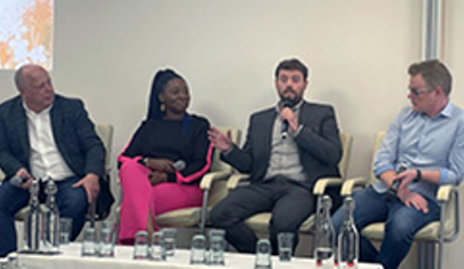 Organiser Expectations Panel: Dale Parmenter CEO of DRPG, Felicia Asiedu Senior Marketing Manager at Cvent, Joe Harris Deputy General Manager at 15Hatfields, Duncan Reid CEO of Reset Connect